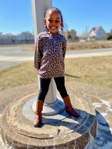 Leopard Print Sweatshirt