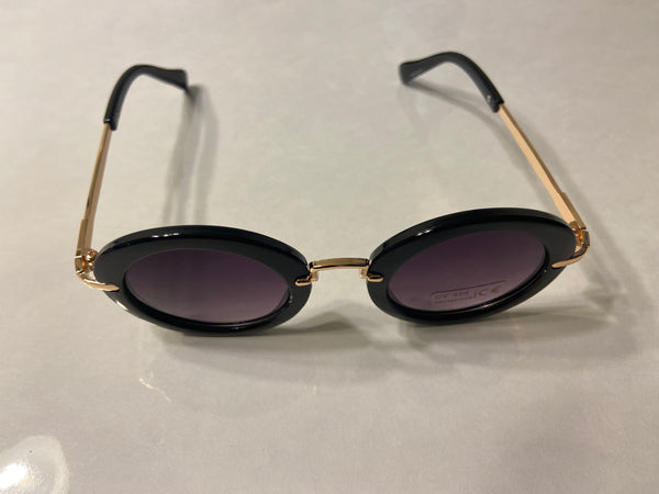Round Gold Plated Shades