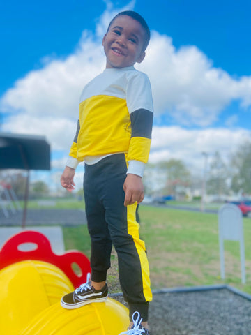 2-Piece Colorblock Sweatsuit