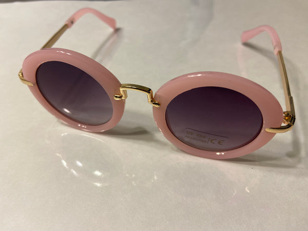 Round Gold Plated Shades